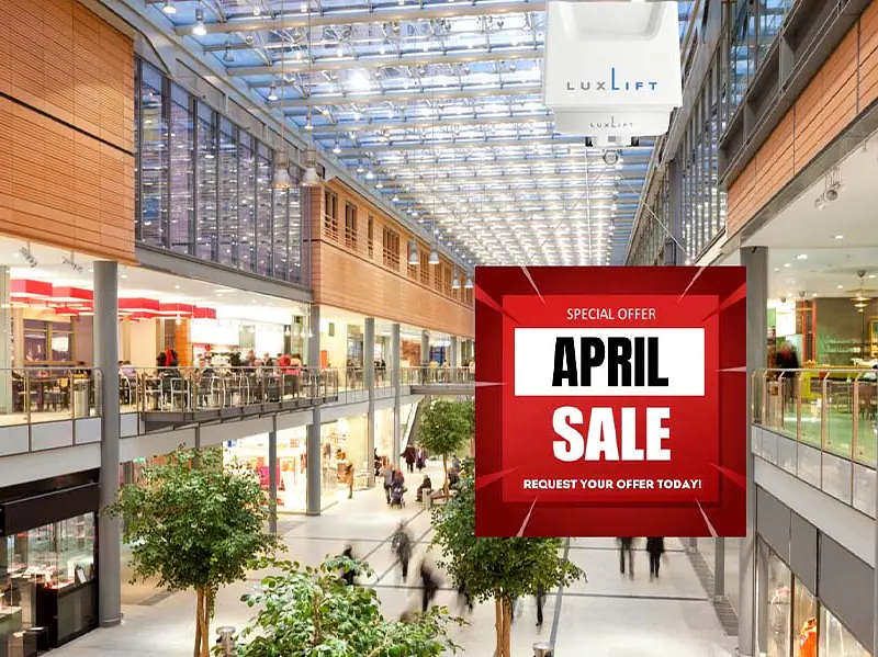 Leuchtenlifte, Werbelifte, Dekorlifte – einfach absenken