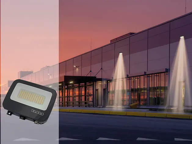 LED-Multifunktionsstrahler mit flexibler Lichtfarbe und 3-stufiger Dimmung