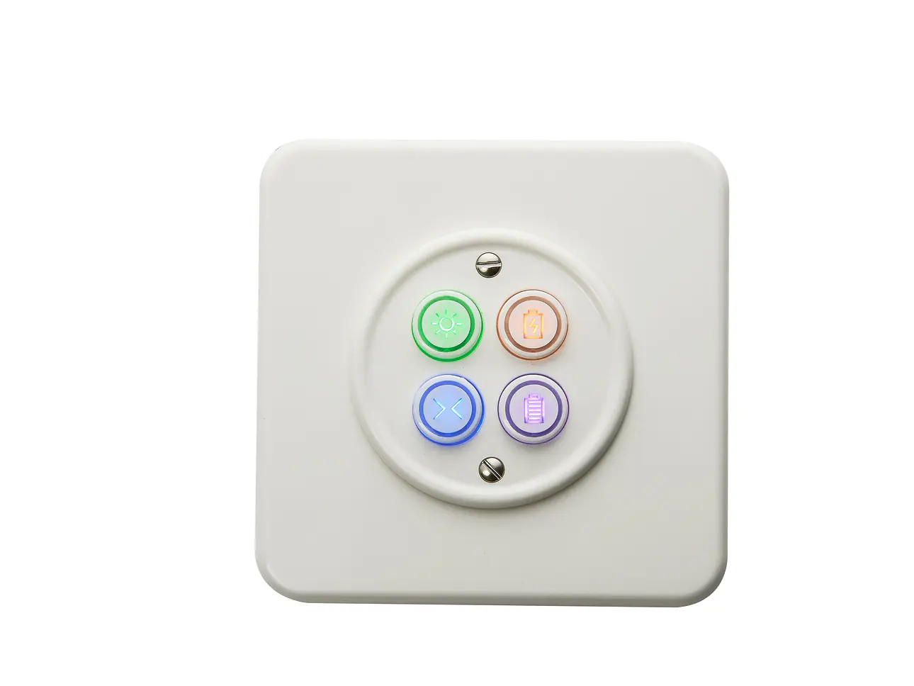 Boutons-poussoirs KNX au design classique, de la Suisse pour la Suisse