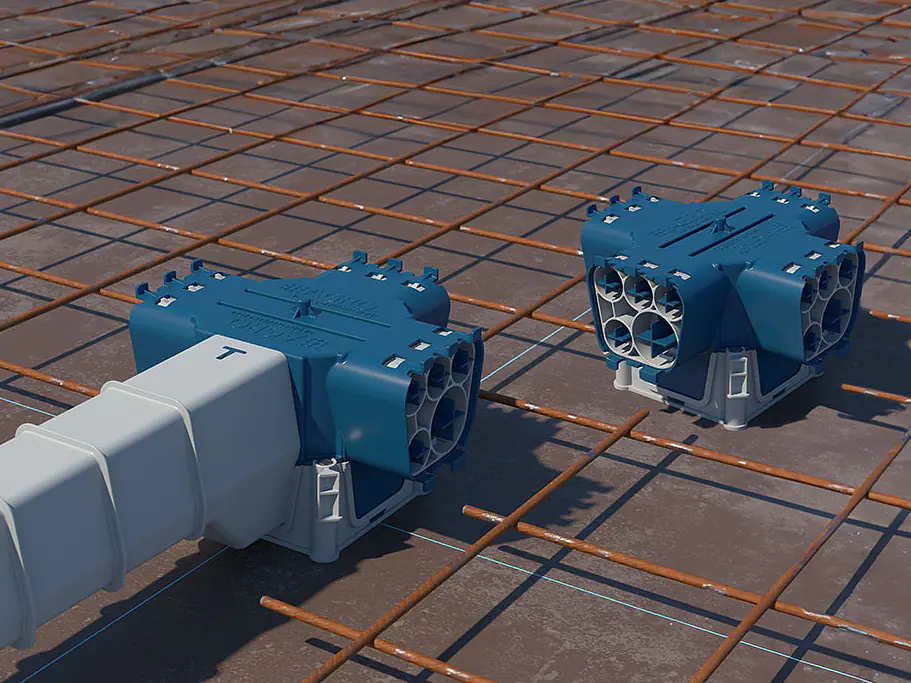 Scatola di derivazione da incasso