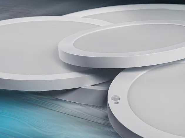 Flache Deckenleuchte "PIZZA"