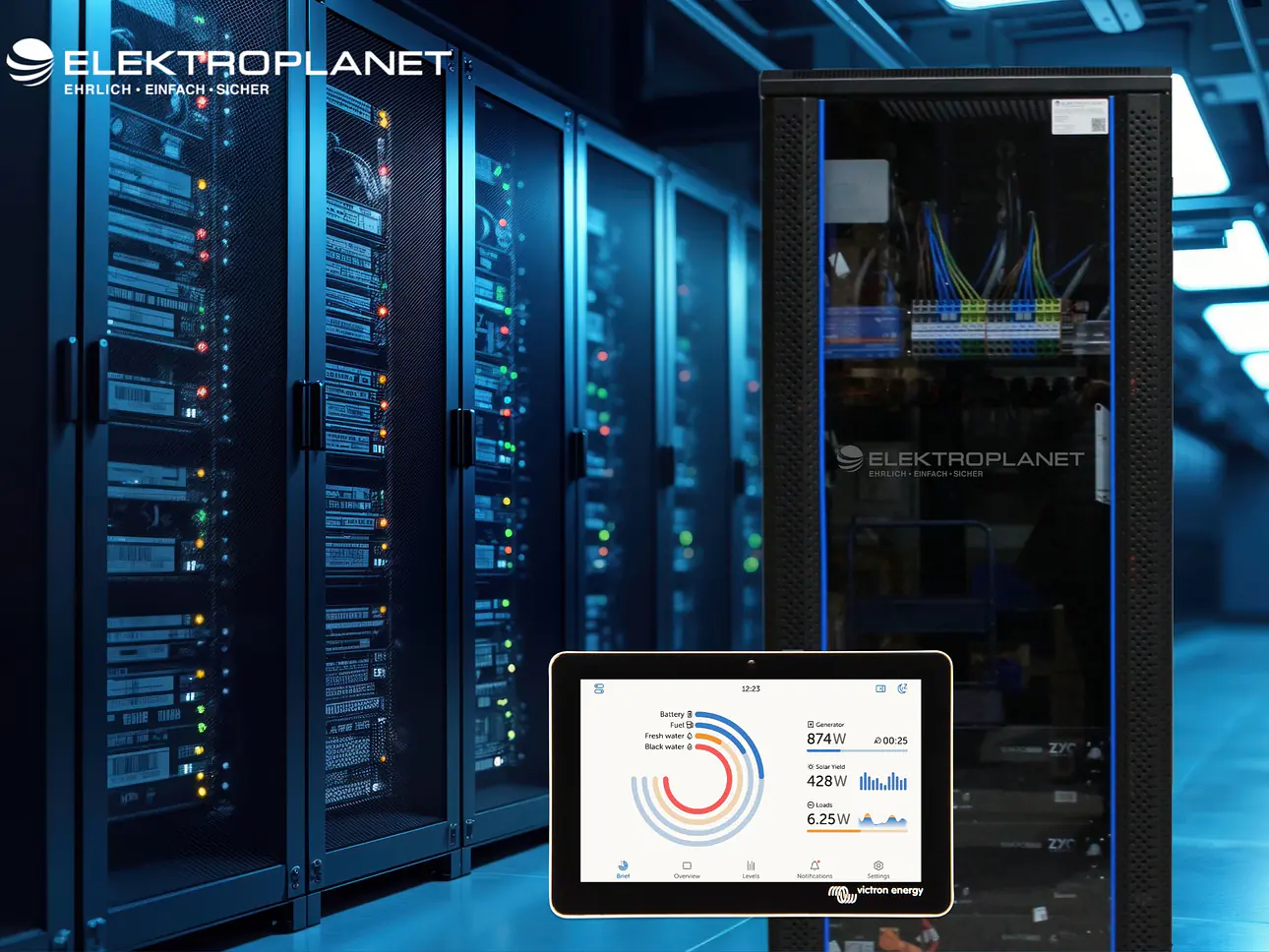 Intelligente Speicherlösung mit Notstromfunktion