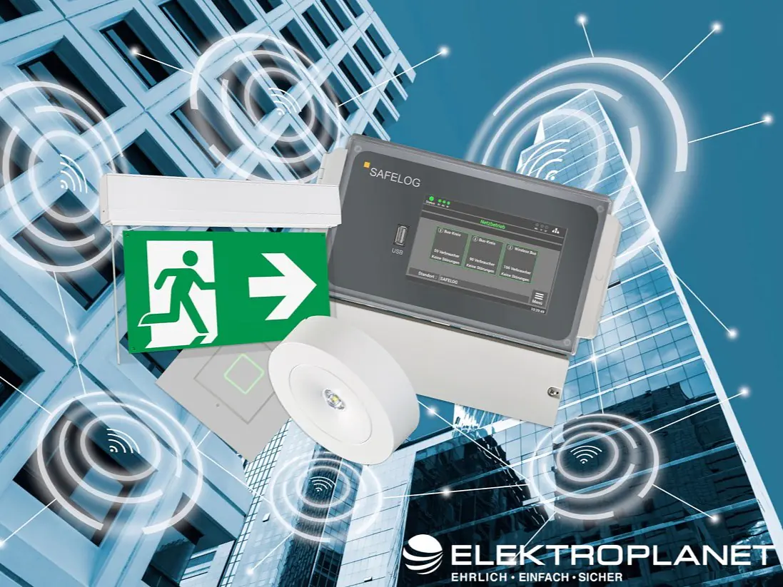Einzelbatterieüberwachung "SAFELOG WIRELESS"