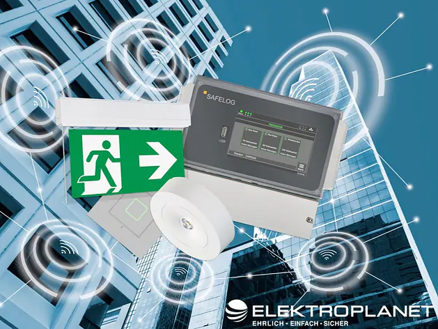 Einzelbatterieüberwachung "SAFELOG WIRELESS"