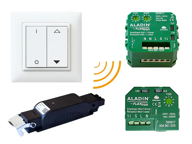 ALADIN Émetteur et récepteur EnOcean