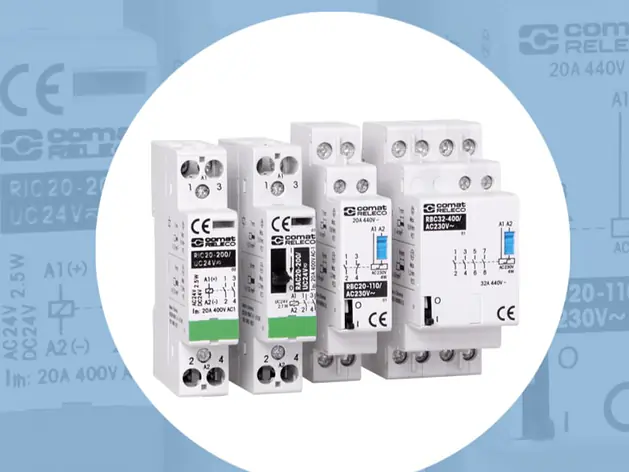 RIC-RAC-RBC Contattori di installazione