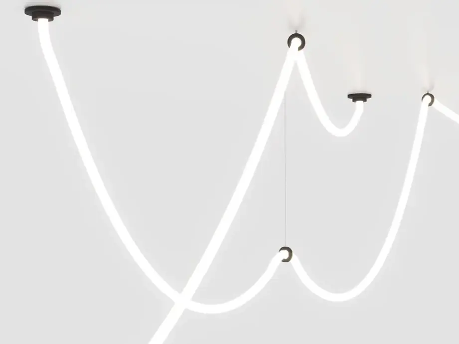 ROPE — Lichtschlauch aus lebensmittelechtem Silikon, Ø 22 mm