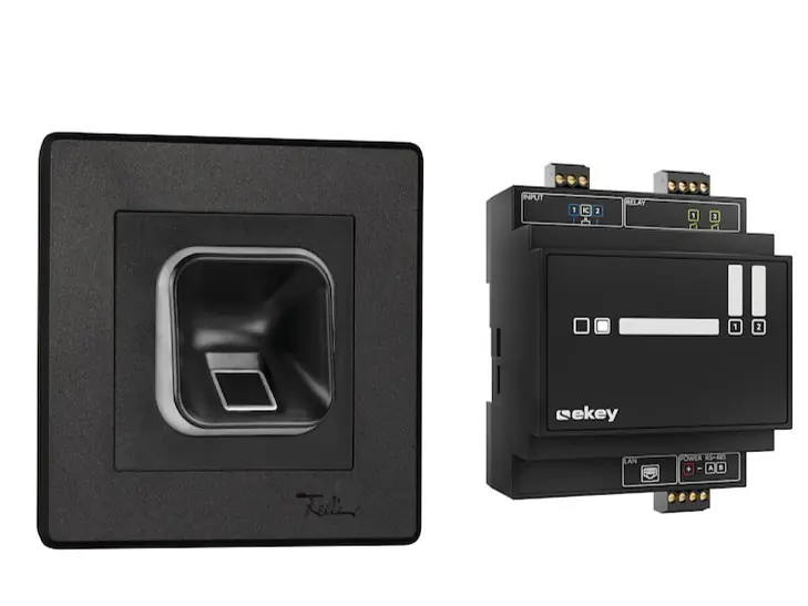 ekey xLine FP-Set Schweiz UP Schwarz EDIZIO.liv