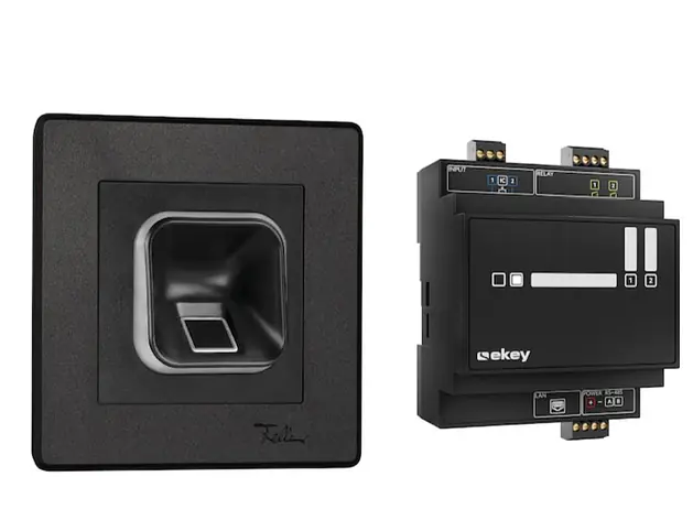 ekey xLine FP-Set Schweiz UP Schwarz EDIZIO.liv