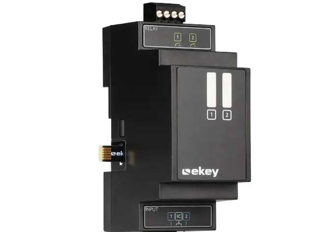 ekey Controller-Erweiterungsmodul REG 2 Relais/Eingänge