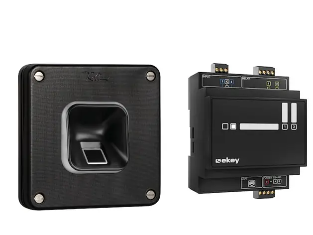 ekey xLine Fingerprintset Schweiz UP Schwarz NEVO